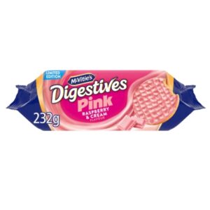 McVitie's Pink Digestives Raspberry 232g