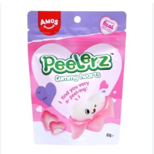 Peelerz Gummy Hearts 65g