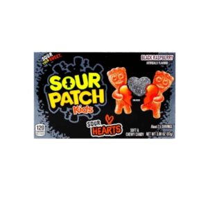 Sour Patch Kids Black Raspberry Sour Hearts 87g
