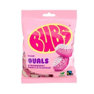 Bubs Goody Sour Strawberry and Vanilla 90g