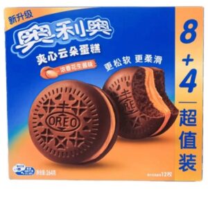 Oreo Cloud 12 Pieces Cake Peanut 264g