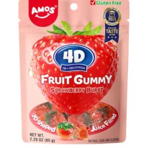 Amos 4D Burst Strawberry 170gr