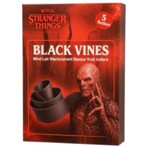 Stranger Things Fruit Rollers Blackcurrant 60g