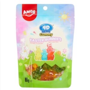 4D Gummy Easter Bunnies 65g