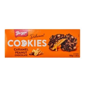 Bergen Cookies Caramel Peanut Chocolate 110g