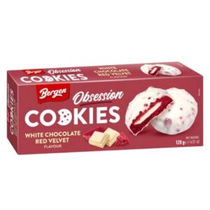 Bergen Cookies Red Velvet 128g