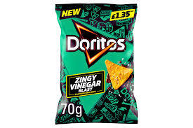 Doritos Zingy Vinegar 70g
