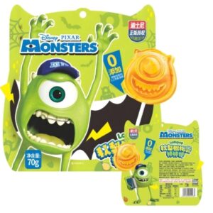 Disney Monsters Mike Pear & Loquat Syrup Lollipop 48g