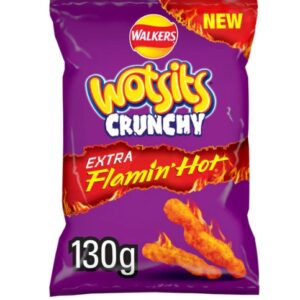 Wotsits Crunchy Extra Flamin Hot 130g