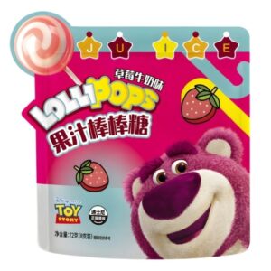 Lotso Strawberry Lollipop 72g