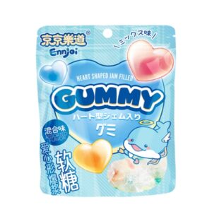 Enjoi Heart Shaped Jam Filled Gummy 50g
