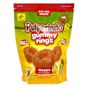 De la Rosa Pulparindo Gummy Rings Mango 255g