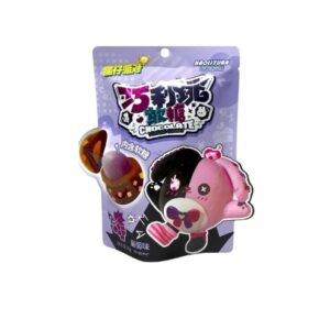 Haoliyuan Egg Party Frape Dark Chocolate Popping Gummies 60g
