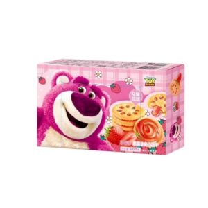 Binqi & Disney Lotso Strawberry Sadwich Biscuit 168g