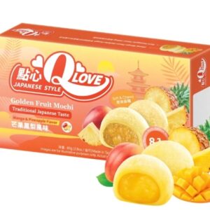 Qlove Golden Fruit Premium Filling Mini Mochi 80g