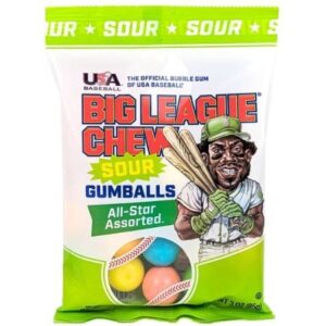 Big League Chew Sour Gumballs 85g