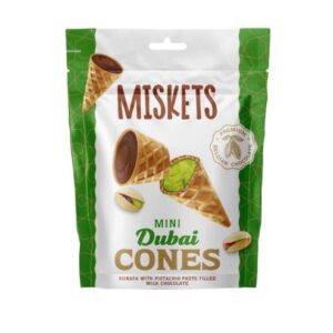 Miskets Dubái Milk Pistachio Cornet 50g