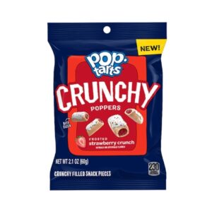 Pop Tarts Crunchy Poppers Frosted Strawberry Crunch 60g