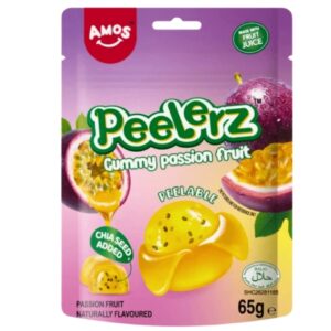 Amos Peelerz Gummy Passion Fruit 65g