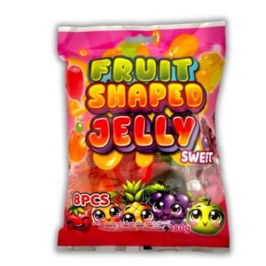 Fruit Shaped Jelly Sweet Bag 280g