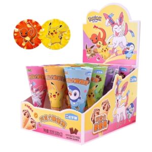 Leda Pokemon Crisp Chocoalte Cone 16g (1ud)