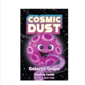 Cosmic Dust Constellation Grape Popping Candy 10g
