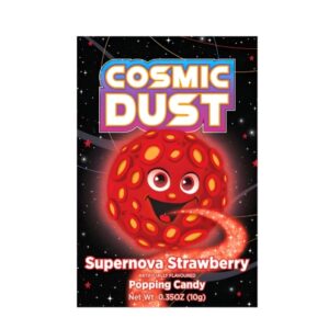 Cosmic Dust Supernova Strawberry Popping Candy 10g