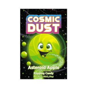 Cosmic Dust Asteroid Apple Popping Candy 10g