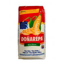 Doñarepa Harina Maíz Blanco 1KG